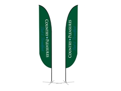 Feather Banner Double-Sided