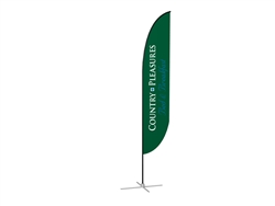 Feather Banner Single-Sided