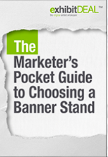 The marketer’s guide to choose a banner stand - Download our eBook