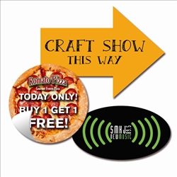 Removable Adhesive Graphic 1 sqft 9 mil