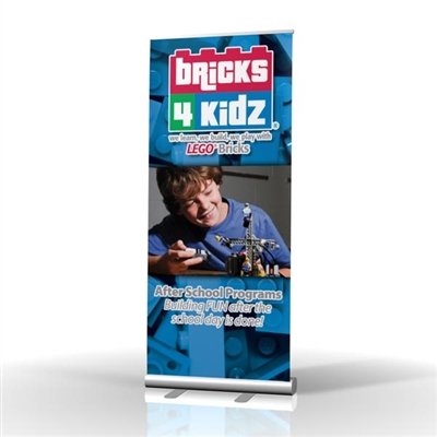 Bricks 4 Kidz Camp Retractable Banner Stand