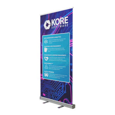 Retractable Bannerstand 1 39.4"