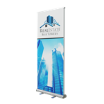 Retractable Double Sided Bannerstand 2 33.5"