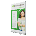 Retractable Double Sided Bannerstand 2 47.2"