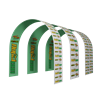 10ft W x 10ft H Round Waveline Arch