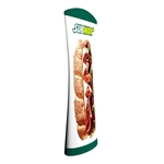 BOW Brandcusi Curve Top Tension Fabric Banner Stand
