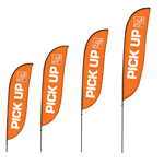Brandstand Feather Flags