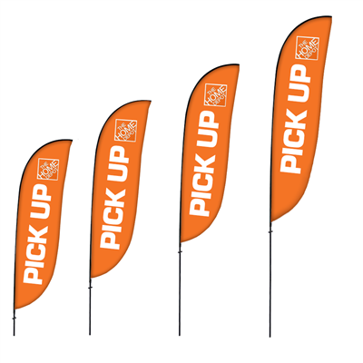 Brandstand Feather Flags