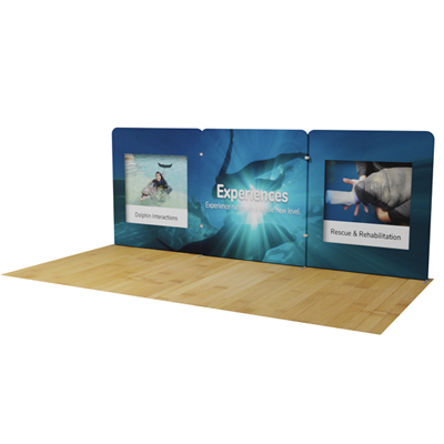 20ft Waveline Orca BASIC Backwall Kit