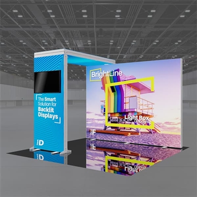 10ft BrightLine Light Box Display Kit 10-FDD