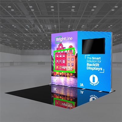 10ft BrightLine Light Box Display Kit 10-KA