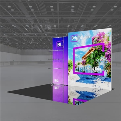 10ft BrightLine Light Box Display Kit 10-Merchandiser M