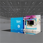 20ft BrightLine Light Box Display Kit 20-FV Waterfall
