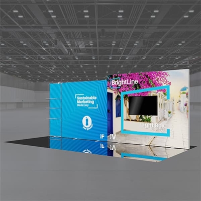 20ft BrightLine Light Box Display Kit 20-FV Waterfall