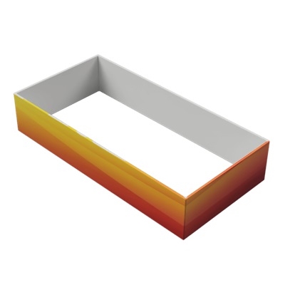 Waveline  Rectangular Hanging Signs