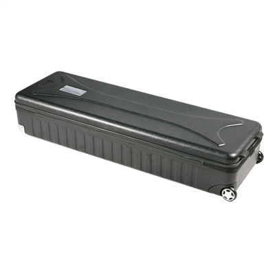 Lucid Plastic Shipping Case with Wheels
