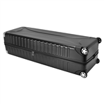 Lucid Large Plastic Shipping Case with Wheels
