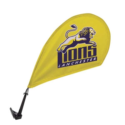 Mini Vehicle Tear Drop Sail Sign Flags