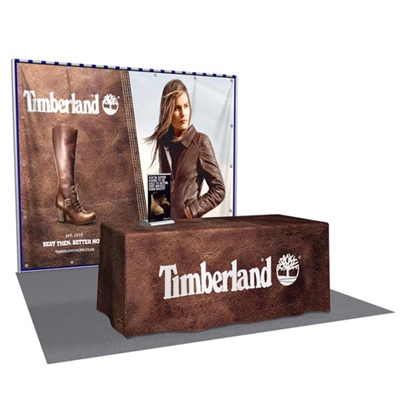 Bag contains Fabric Banner and Branded Table Throw