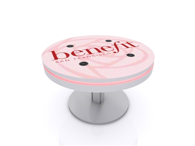 LED Charging Station Round Table