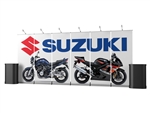 20ft Banner Wall + 2 Cases & 2 Lights