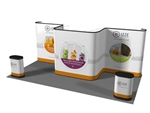 20ft Custom Pop Up Display Alcove Out