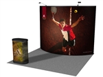 Convex 10' Pop up Display