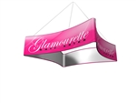Blimp QUAD Curved Hanging Banner