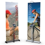 36"W Hybrid Pro Mercury Retractable Banner Stand