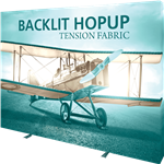 10ft Backlit tension fabric backwall