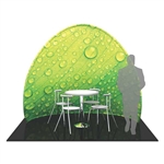 10ft Formulate "Chip" Tension Fabric Conference Alcove