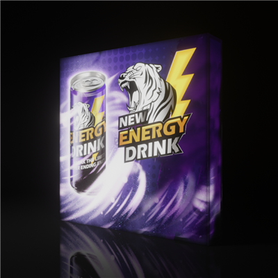 7.5' Backlit Embrace SEG Popup Display