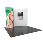 10ft Formulate Designer Fabric Backwall Kit 1 with Monitor