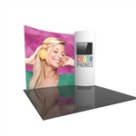 10ft Formulate Designer Fabric Backwall Kit 11 with One Monitor