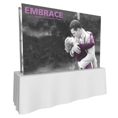 7.5ft Embrace Tabletop Straight SEG Fabric Pop Up