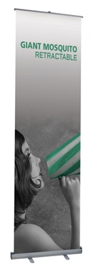 Giant Mosquito Retractable Banner Stand