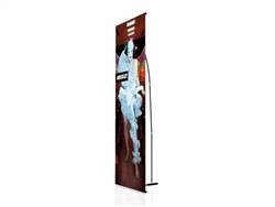 Small Standard PUNTO Banner Stand with Graphic