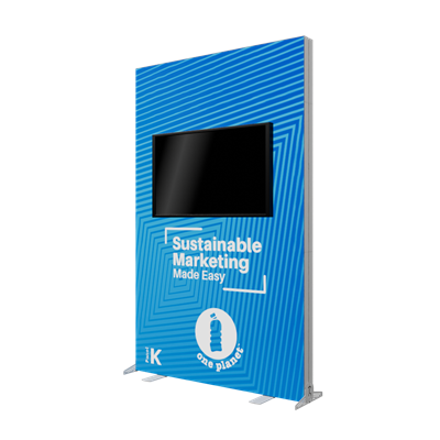StraightLine Tension Fabric Display 5ft - K TV Kit