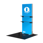 StraightLine Tension Fabric 3ft Banner B3 Shelf Kit