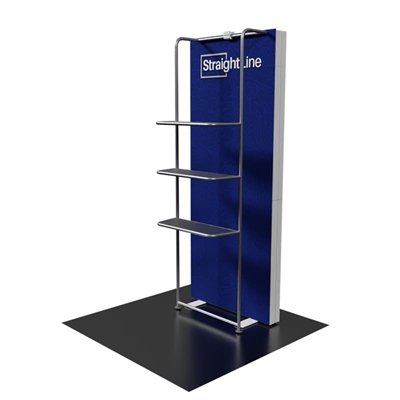 StraightLine Tension Fabric Display 3ft - Merchandiser Kit