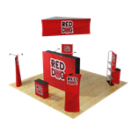 20ft Tension Fabric Island Display Kit - DELTA