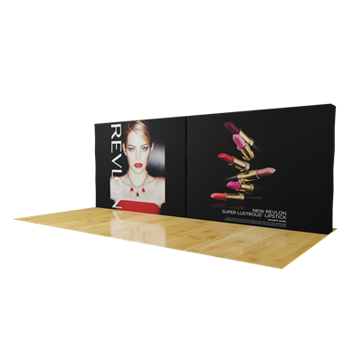 20ft OneFabric Straight Pop Up KIT 1