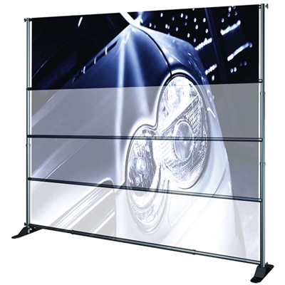96"W Adjustable Large Format Banner Stand