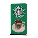 48inch x 76inch Waveline Fabric Banner Stand