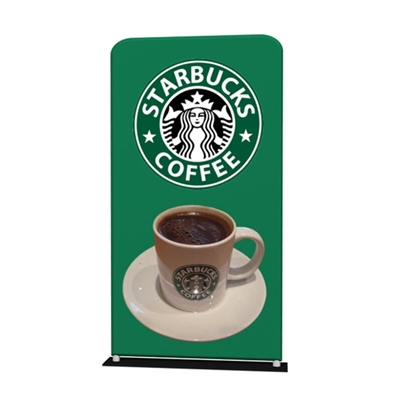 48inch x 76inch Waveline Fabric Banner Stand