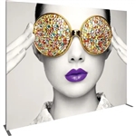 118"W x 94"H - Vector Frame Banner Stand - 05