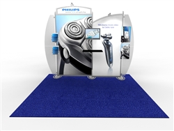 10x10 VK-1236 Hybrid Trade Show Display