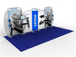 10x20 VK-2116 Hybrid Trade Show Display