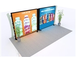10x20 VK-2940 Segue Hybrid Display Hybrid Trade Show Display