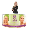 EZ Curved Fabric Tube Double Counter